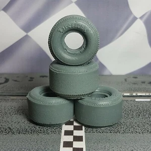 X-WIDE URETHANE TIRES 2 pair "XPG" GREY fit Classic Industries .65"x.60" Hubs - Picture 1 of 1