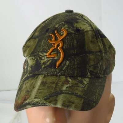 Browning Woodland Camuflaje Correa S/M Gorra Caza Exterior Pesca Armas de Fuego Foto 1 de 4