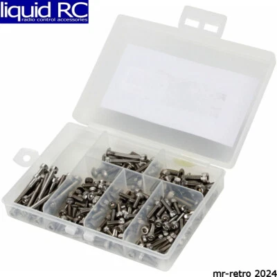 Dynamite H2020 Stainless Steel Screw Set: Axial SCX10 - Image 1 of 2