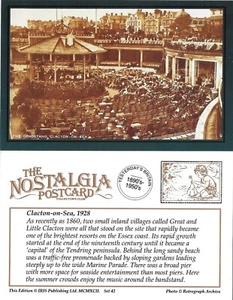 AK Clacton on Sea Bandstand 1928 Essex - Nostalgie - Bild 1 von 3