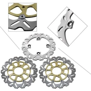 Front Rear Brake Disc Rotors for Kawasaki Ninja ZX6R 636 ZX-10R 1000 2011-2015 - Picture 1 of 11