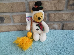 MINI GORRO DE NIEVE WINNIE THE POOH DE COLECCIÓN THE DISNEY STORE 8" NUEVO CON ETIQUETAS - Imagen 1 de 24