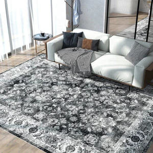 Large Modern Area Rugs 8x10/9x12/6x9/5x7 FT For Living Room Rug Washable Carpet - Picture 1 of 23