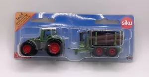 Siku 1645 ,,Traktor Fendt Favorit mit Forstanhänger,, NEU - Siku Farmer 1:87 - Bild 1 von 1