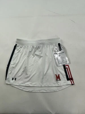 Maryland Terrapins Skirt Womens Small White  Lacrosse Golf Sample Under Armour - Image 1 of 4