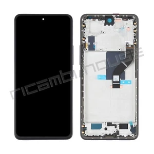 DISPLAY XIAOMI ORIGINALE 12 LITE NERO 5G 2022 2203129G TOUCH LCD SCHERMO - Imagen 1 de 1