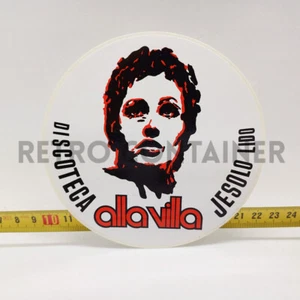 Adesivo Vintage Sticker Aufkleber 80's - Discoteca Alla Villa Jesolo Lido R. D5 - Picture 1 of 1