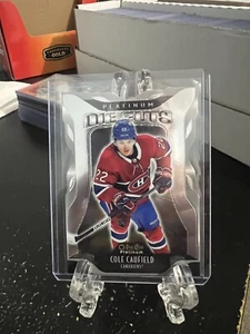 COLE CAUFIELD---2021-22 OPC PLATIN--DIE CUT--MONTREAL CANADIENS-FREE SHIPPING - Bild 1 von 2