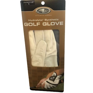 NEW Women's Left Hand Small Golf Glove Hydrolyte Synthetic White - Picture 1 of 3
