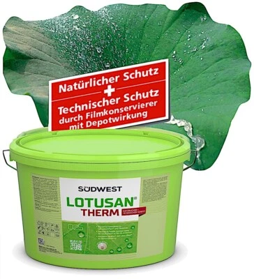 Südwest Lotusan Therm 4 x 12,5 L - Silikonharz Fassadenfarbe / Vollwärmeschutz - Bild 1 von 4