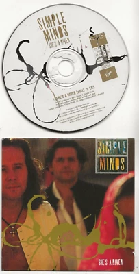 SIMPLE MINDS SHE'S A RIVER RARE 2-TRACK-CD  SINGLE FROM NETHERLANDS, BRAND NEW - Image 1 of 2