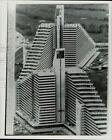 1976 Press Photo Aerial view of Olympic village near completion in Montreal