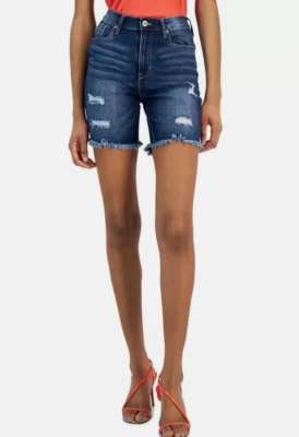 Celebrity Pink  Shorts Frayed, Hi-Rise, Mid-Rise, Bermuda, Light Heart, Stepper - Image 1 of 4