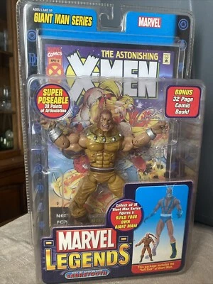 TOYBIZ MARVEL LEGENDS AOA SABRETOOTH GIANT MAN BAF SERIES ACTION FIGURE Retro - Imagem 1 de 3