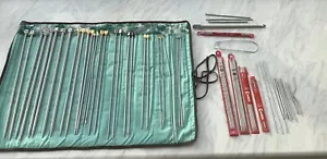 VINTAGE STRICKNADELN & STRICKZUBEHÖR HÄKELNADELN KONVOLUT RESTPOSTEN - Bild 1 von 9