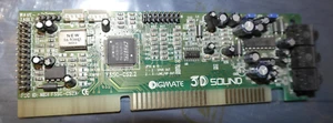 CRYSTAL CS4237B-KQ Audio ISA Sound Card working DIGIMATE - Afbeelding 1 van 3