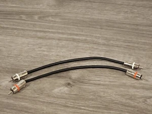 Planet Waves CXDCHD CableStation Dual Coax Cable 8'' Jumper Size For PreAmps - Picture 1 of 4