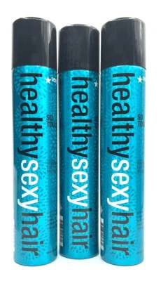 3 x Healthy Big Sexy Hair So Touchable 310 ml Federleichtes Haarspray