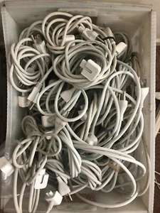 Lot of 15 Pieces charger cable " long cord "  Apple Charger 45W 60W 85W 29W 87W - Picture 1 of 5