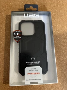π₯ UAG Pathfinder Series Case with MagSafe for iPhone 14 Pro β Black π₯ - Picture 1 of 4