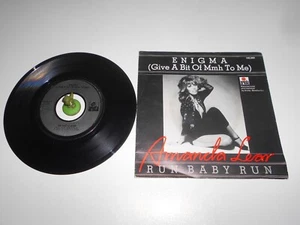 Amanda Lear - Enigma (1978) Vinyl 7` inch Single Vg ++ - Foto 1 di 2