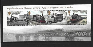 Railway - Locomotives Great Britain Block 87 ** (MNH) - Picture 1 of 1