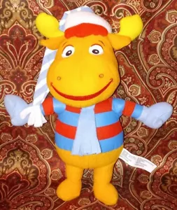 Fisher Price Backyardigans Tyrone Elch Plüsch Urlaub Winter Kleidung Schal Mütze G - Bild 1 von 3