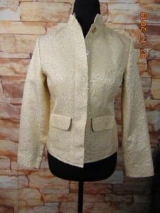 Vintage Pursuits, Ltd Gold Design Blazer Jacke Größe 6P - Bild 1 von 10