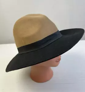 ecote Brim Hat Black Brown Outdoors Festival Casual Boho Hippie Granola Girl - Picture 1 of 6