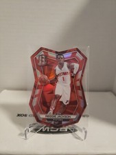 2015-16 Spectra Red Die-Cut Prizm 23/25 Reggie Jackson #15 Los Angeles Clippers 