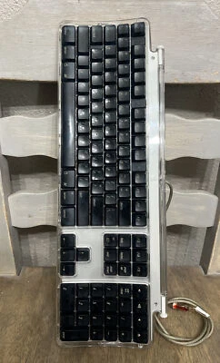 Apple Pro Keyboard Model 7803 Clear Case - 2 USB Ports - Image 1 of 4