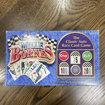 Mille Bornes Collector's Edition The Classic Auto Race Card Game Preown Complete - Image 1 of 4