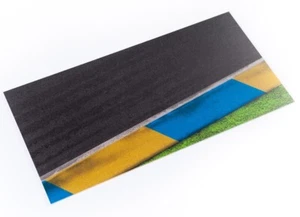 Asfalto strada Moto pista tipo1 BaseAcrilico 3mm 180-357mm 1/12 Kelik KS12001 - Foto 1 di 3