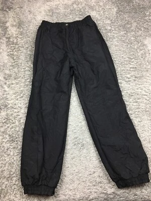 Ski Gear Ski Pants Mens Size Large Black Straight Leg Nylon - Image 1 of 4