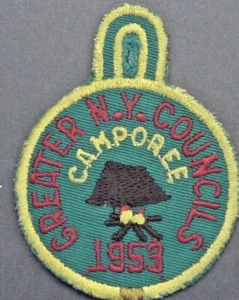 Boy Scouts Greater New York Council 1953 Camporee FREE SHIPPING - Picture 1 of 1