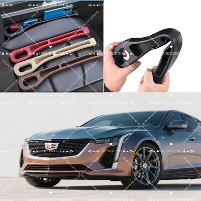 Adecuado para todos los modelos Cadillac ranura asiento relleno tira de almacenamiento 2 piezas Foto 1 de 4