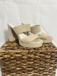 Zapatos de salón Jeffrey Campbell para mujer marrón gamuza talla 7 - Imagen 1 de 5
