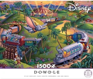 Dumbo The Flying Elephant 1500 Pc Jigsaw Puzzle, Brand New-Sealed Box! - Picture 1 of 6