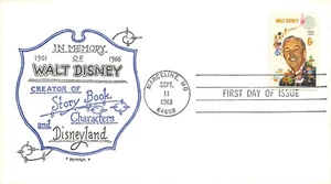 1355 6c Walt Disney Mellone #5, Artopages cachet in blue and black [31636]  - Picture 1 of 1