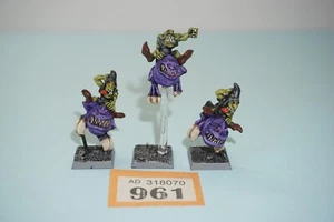 Warhammer Fantasy Citadel Night Goblin Squig Hoppers x 3 Metal - Picture 1 of 3