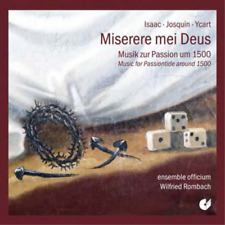 Heinrich Isaac Miserere Mei Deus: Music for Passiontide Around 1500 (CD)