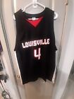 Russell Athletic Lville Cardinals Basketball Jersey Sz 48 Great Shape!