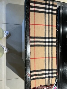 Burberry Classic cashmere/wool scarf - Picture 1 of 3