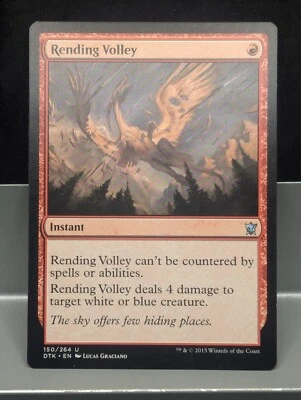 Rending Volley X1LP Dragons of Tarkir Magic the Gathering - Image 1 of 2