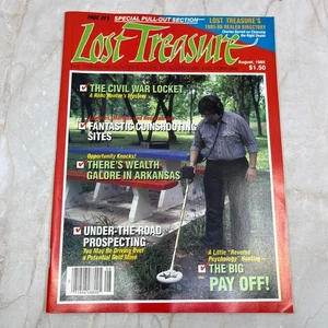 1985 Aug - Lost Treasure Magazine - Treasure Hunting Gold Prospecting M15 - Picture 1 of 2