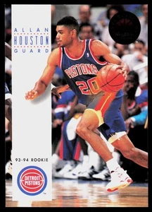 ALLAN HOUSTON 1993-94 SKYBOX PREMIUM #221 RC DETROIT PISTONS - Picture 1 of 3