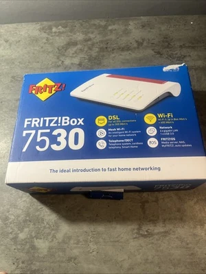 FRITZ!Box 7530 1300 Mbps 4 Port 1000 Mbps Wireless Router - Image 1 of 3