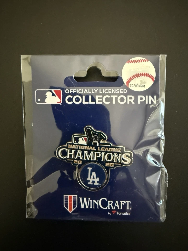 2025 DODGERS NATIONAL LEAGUE CHAMPIONS PIN NEW READY TO SHIP🔥🔥🔥 - Image 1 of 1