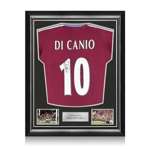 Camiseta de fútbol firmada por Paolo Di Canio West Ham United 2000. Marco superior - Imagen 1 de 5