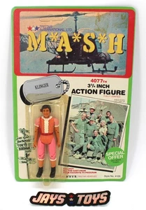 Figura de colección 1982 MASH Klinger rosa traje Tristar nueva en tarjeta sin perforar - Imagen 1 de 6